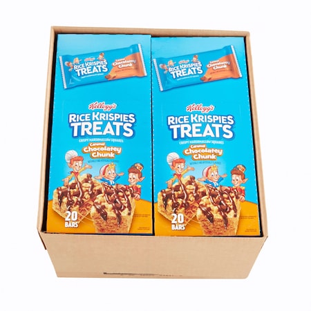 Kelloggs Kellogg's Rice Krispies Treats Caramel Chocolatey Chunk 1.48 oz., PK80 3800004831